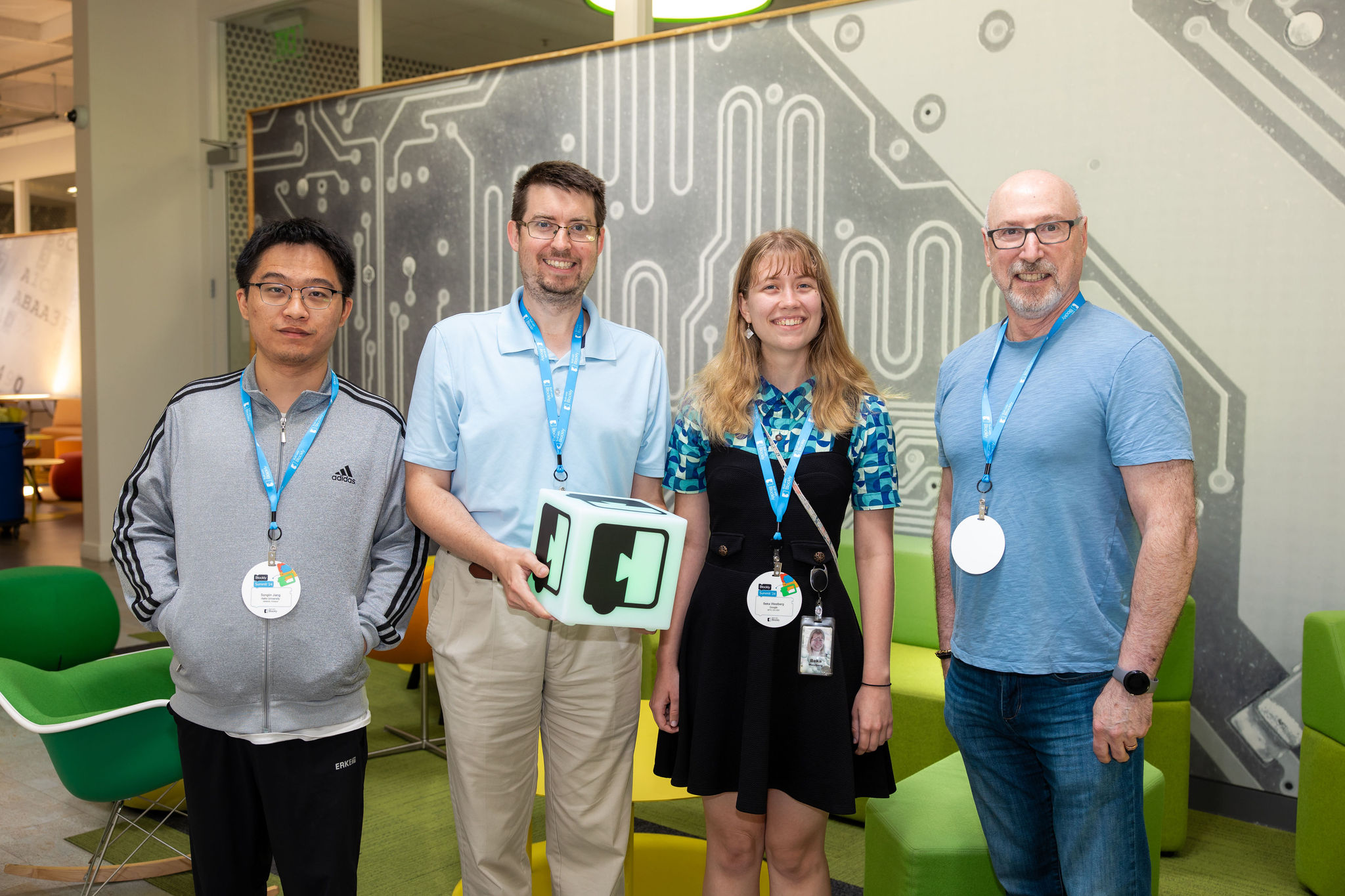 App Inventor contributors at Blockly Summit 2024